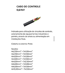 Cabo Controle